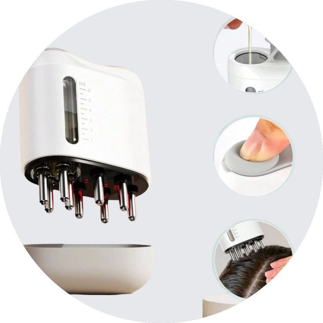 Divo Electric Hair Oil Applicator + Light Therapy